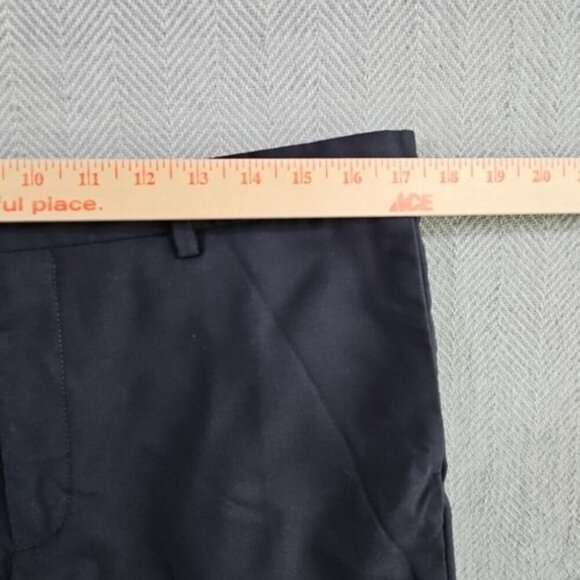 Banana Republic Pant W34xL34 Slim Navy Smart-Weight Performance Wool Blend - Picture 10 of 16